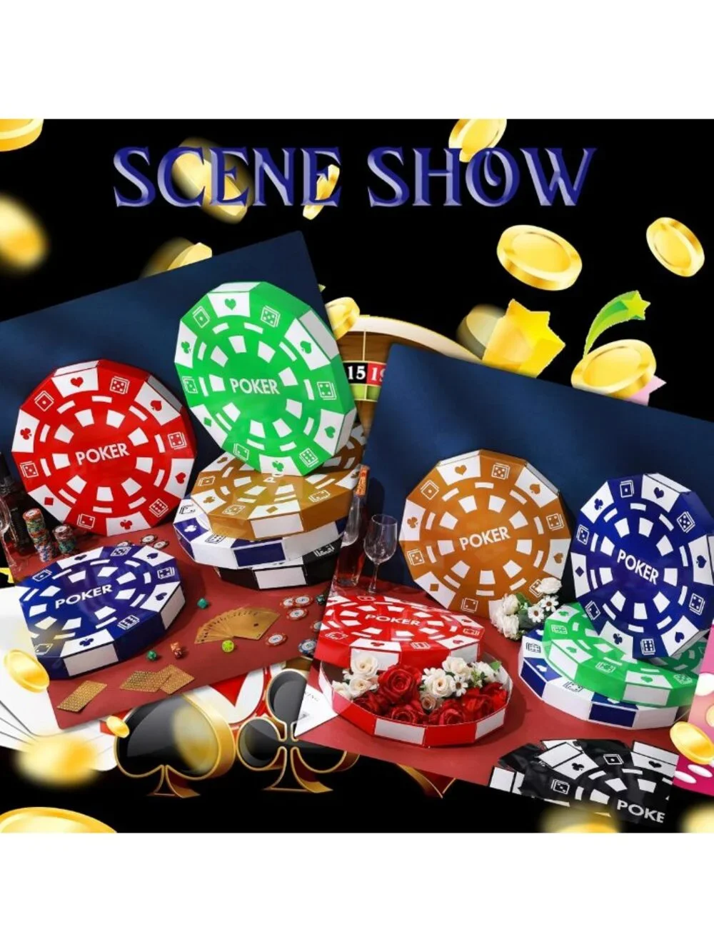 Giant Casino Party Decor - 15.7